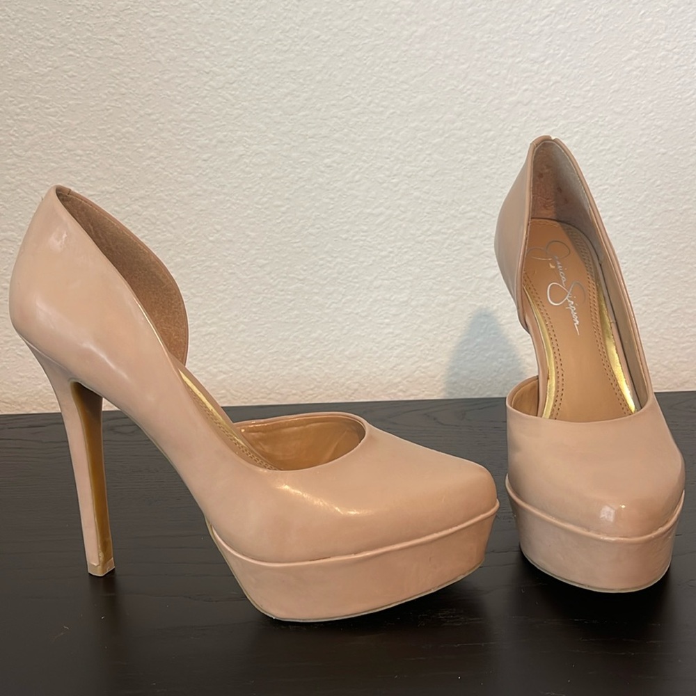 Jessica Simpson Platform High Heels - Gem